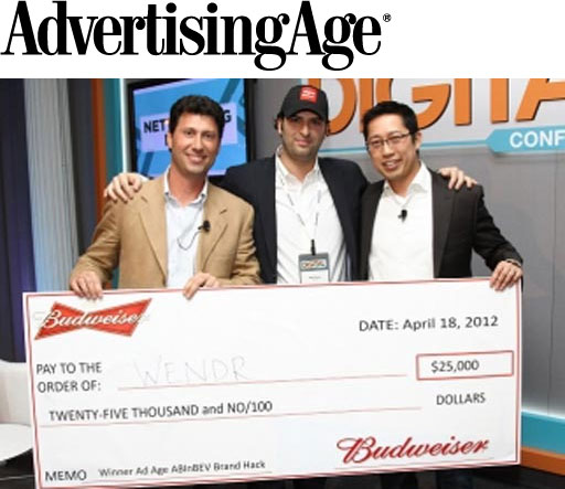 Budweiser Taps Social-Planning Startup Wendr for $25,000 Partnership at Ad Age Digital